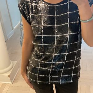 Joie Sequins Top
